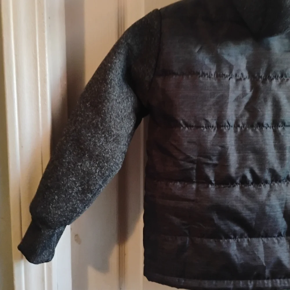 Brooklyn Laundry Kids Black and Gray Puffer Jacket